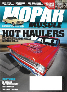 MOPAR MUSCLE 2012 NOV - HOT '68 300 DROPTOP, 535ci WEDGE, 64 A990 HEMI